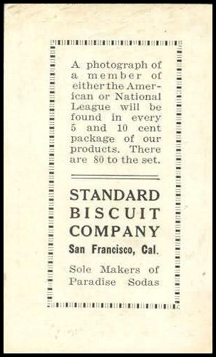 1915 Standard Biscuit